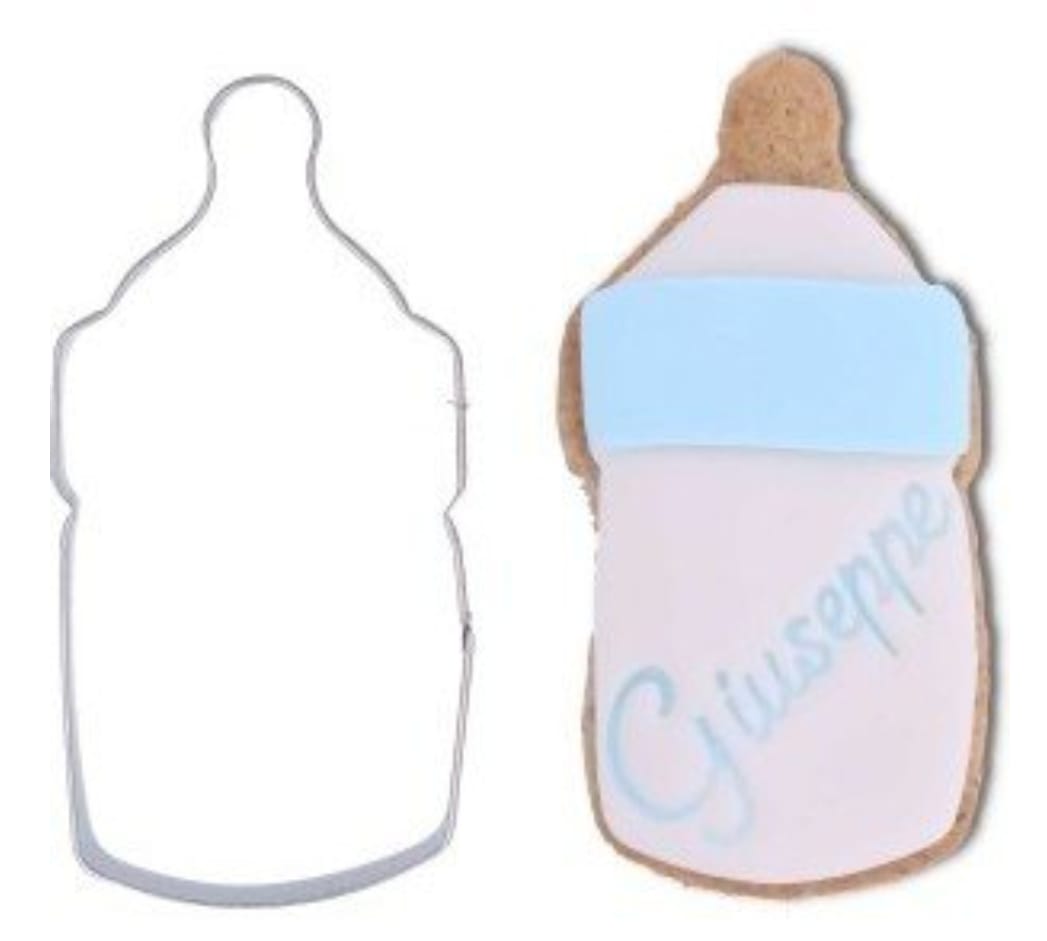 BABY BOTTLE COOKIE CUTTERS