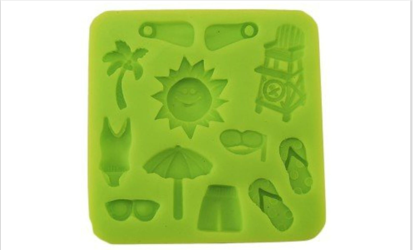 STAMPO SILICONE SPIAGGIA MARE