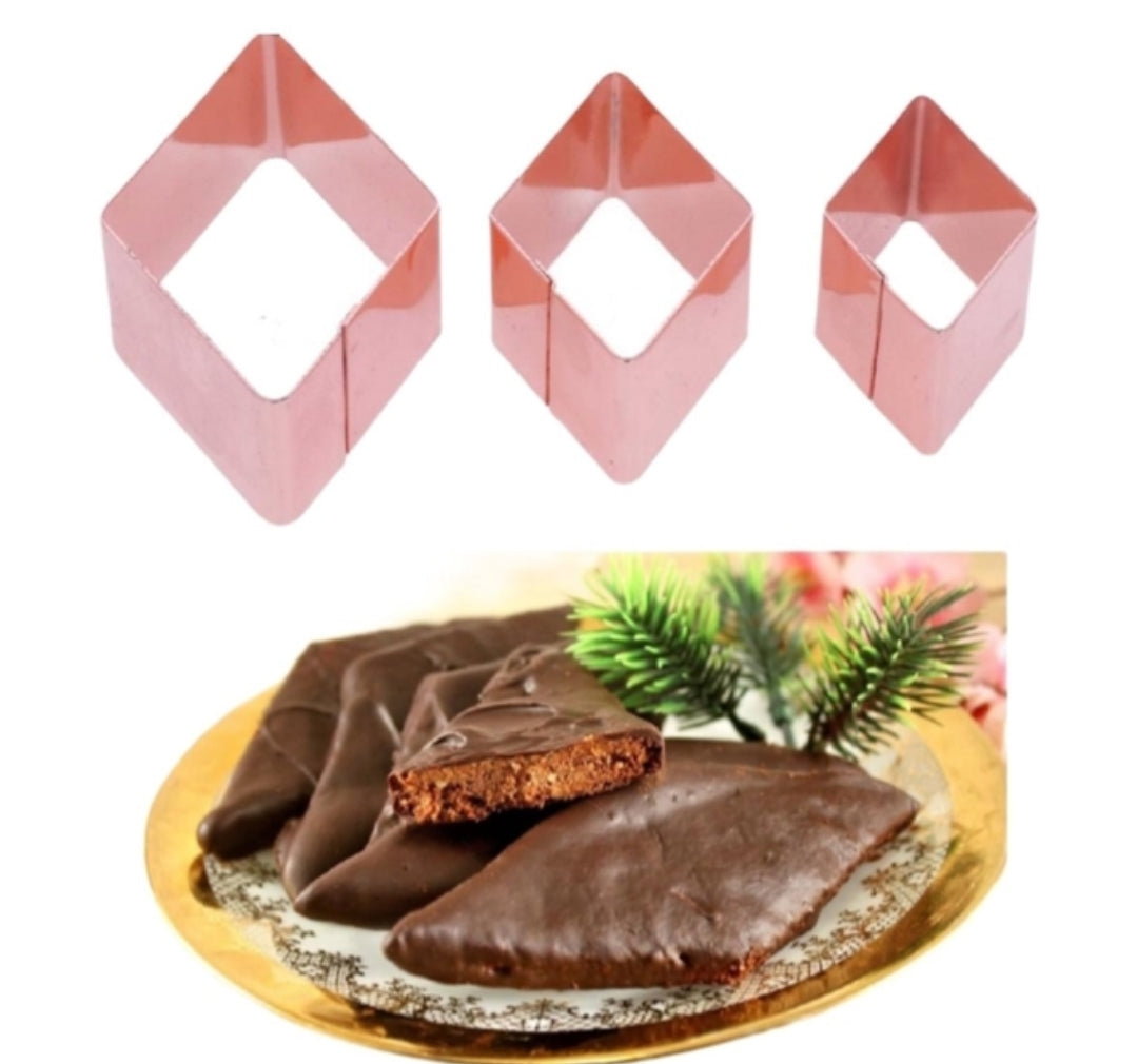 RHOMBUS COOKIE CUTTERS
