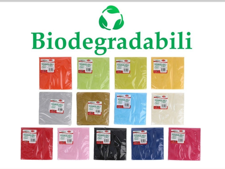 TOVAGLIOLI COLORATI BIODEGRADABILI