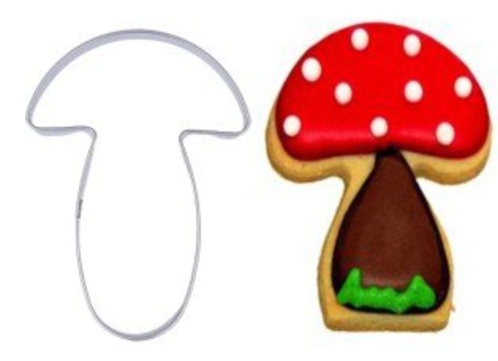 MUSHROOM COOKIE CUTTERS