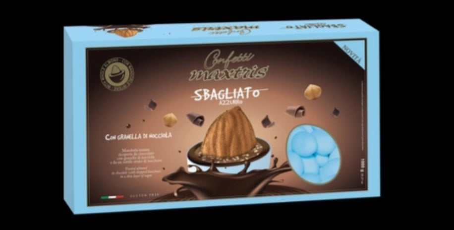 SBAGLIATO CELESTE — granella nocciola