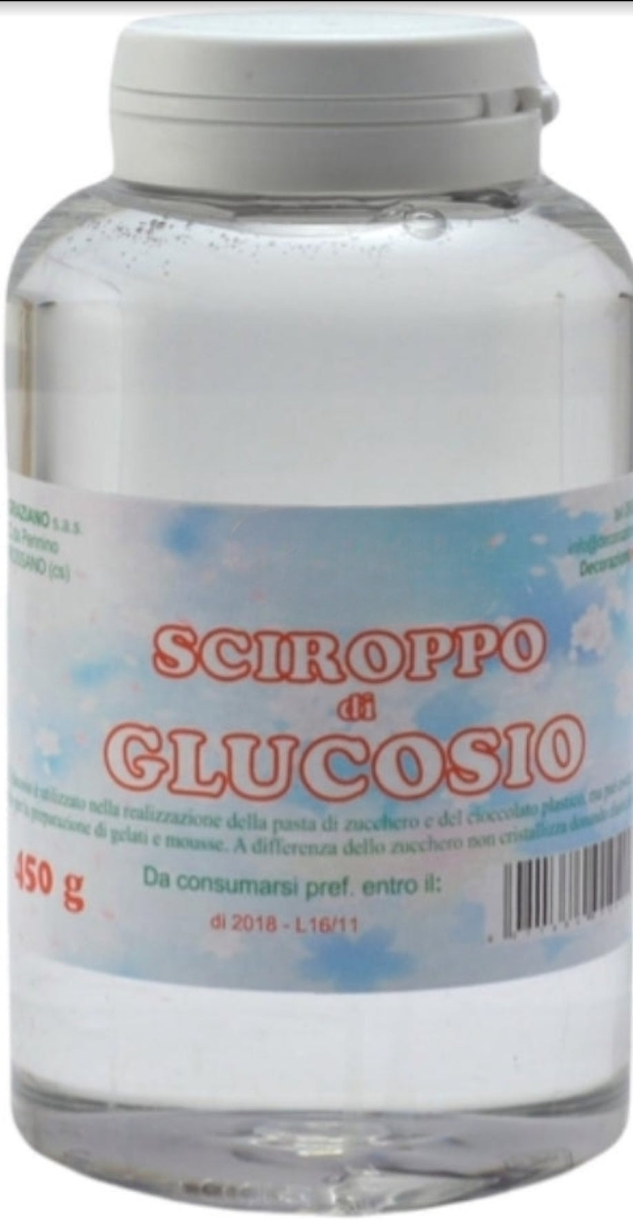 SCIROPPO DI GLUCOSIO 450gr