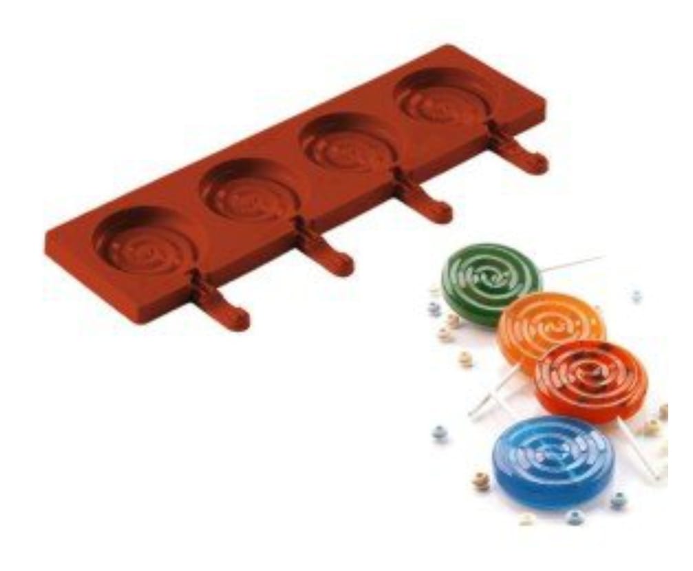 SILIKOMART LOLLIPOP MOLD