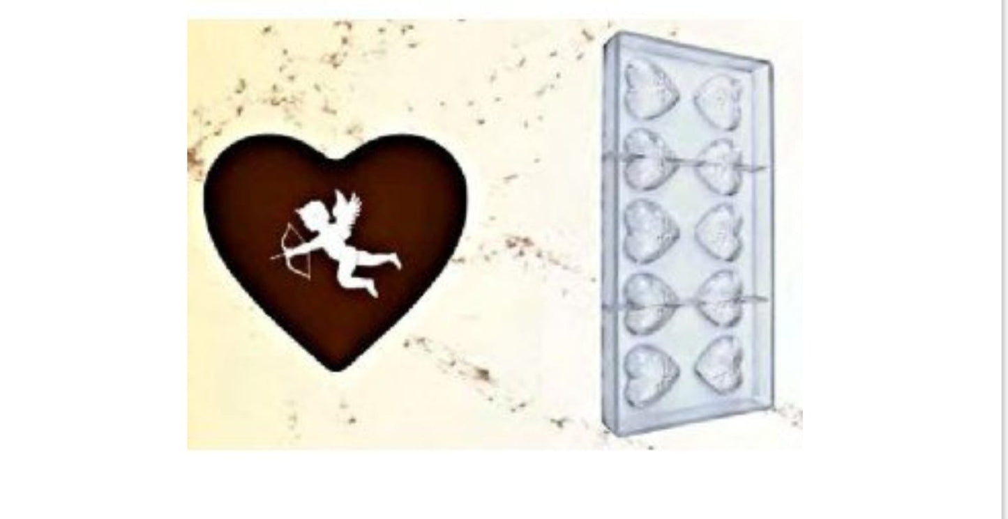 CUPID HEART POLYCARBONATE MOULD