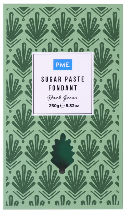 DARK GREEN SUGAR PASTE 250gr
