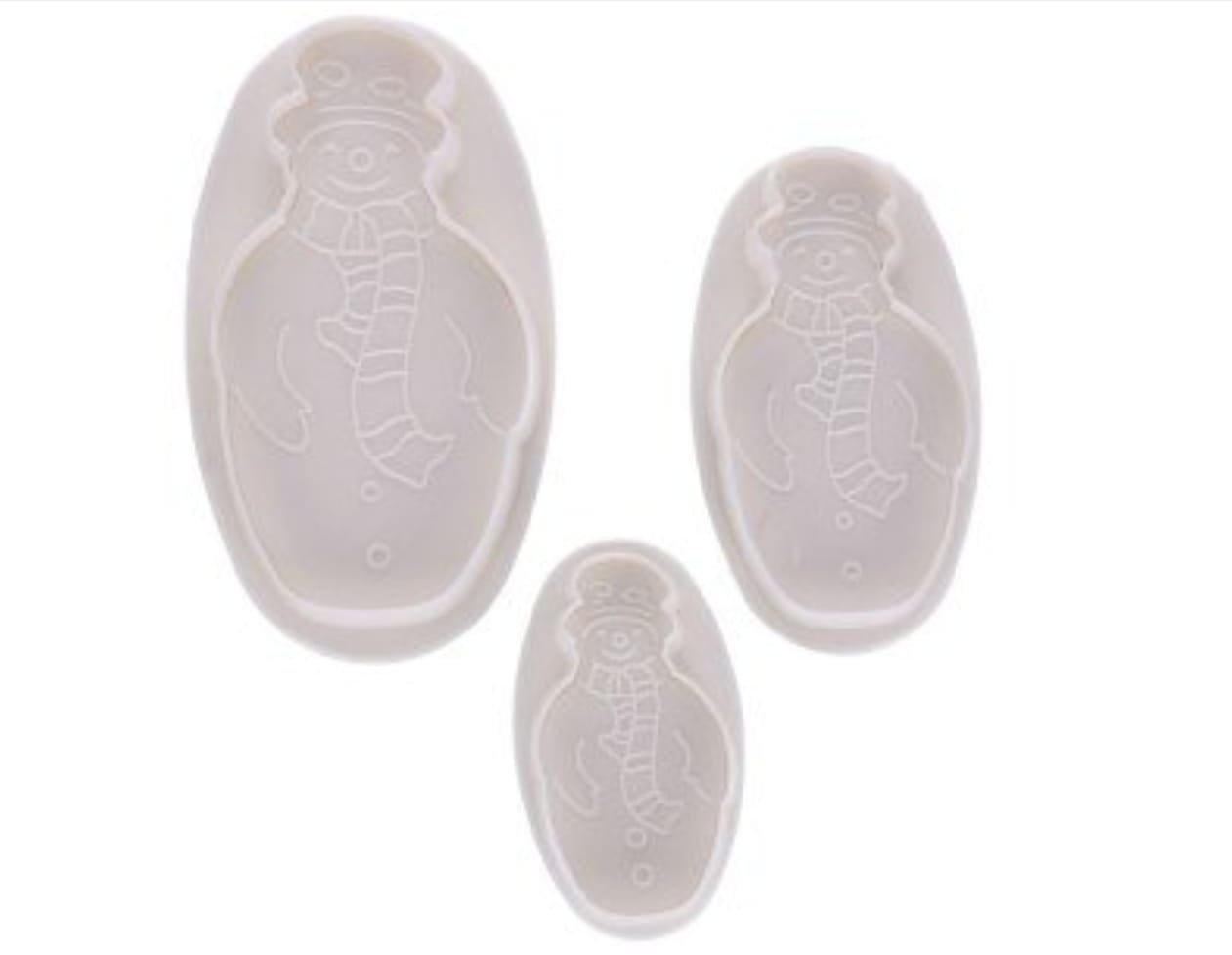 SET TAGLIAPASTA PUPAZZO DI NEVE