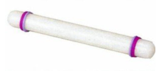 ROLLING PIN FOR FONDANT WITH RINGS 22.5 CM