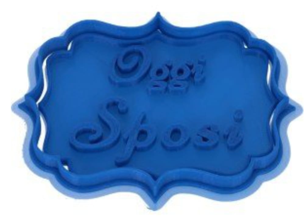 WEDDING GROOM COOKIE CUTTERS WITH IMPRESSION