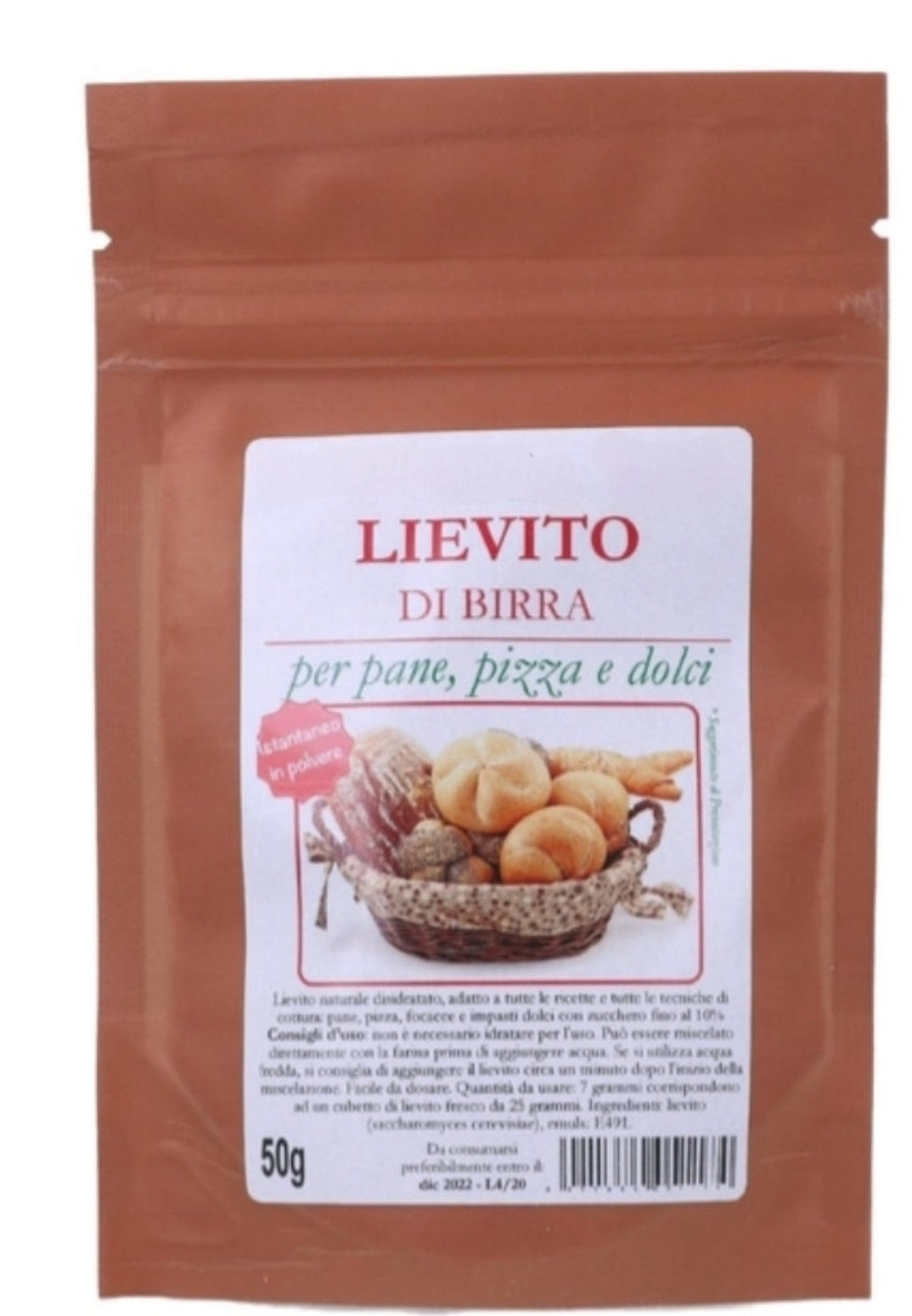 LIEVITO DI BIRRA DISIDRATATO 50GR