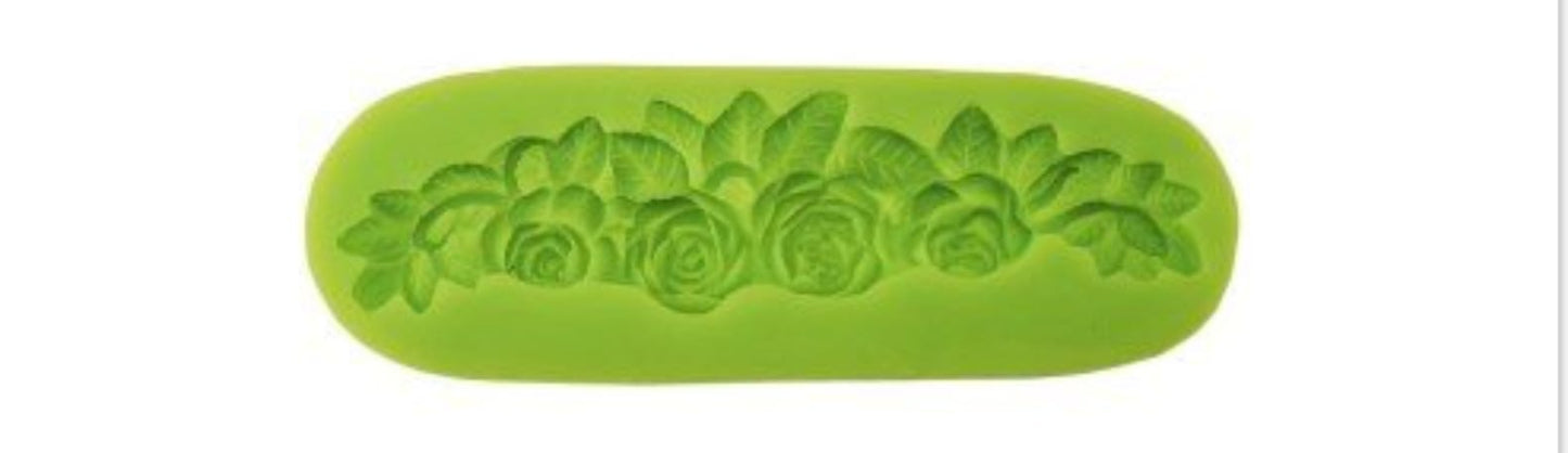 STAMPO SILICONE MISTO ROSE