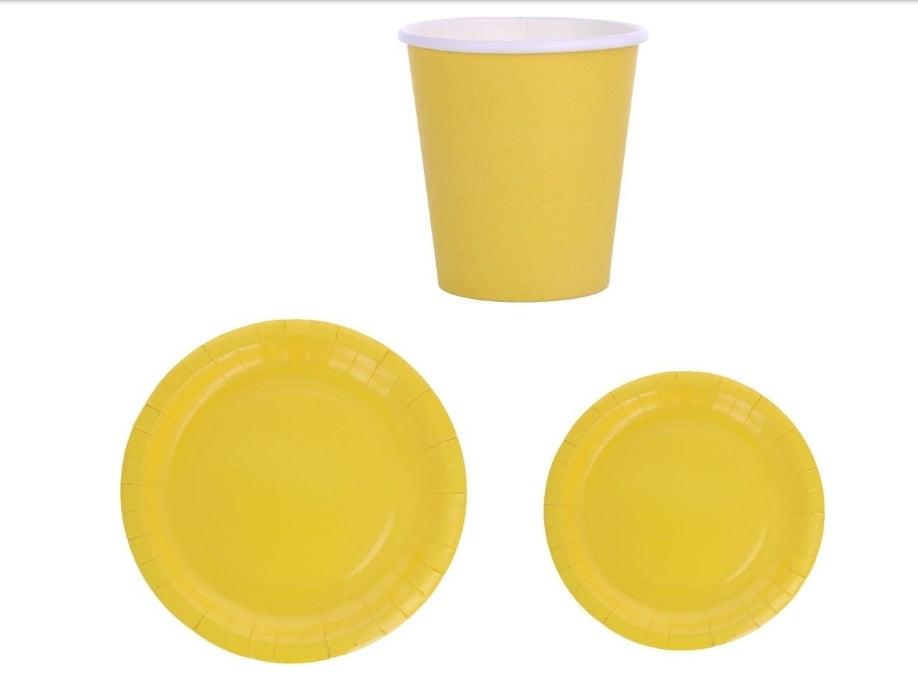COORDINATO BIODEGRADABILE GIALLO