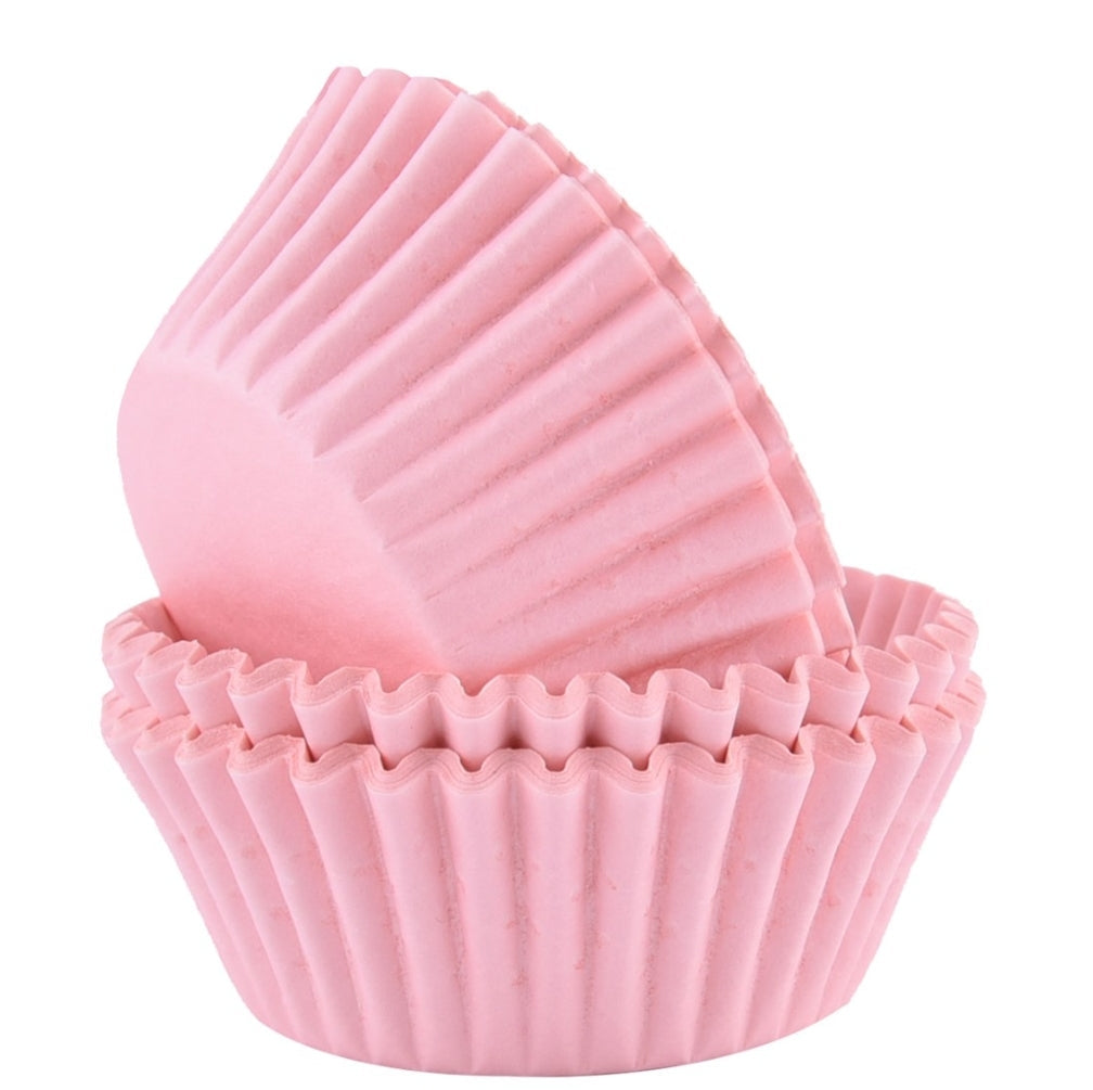 LIGHT PINK CAKE CUPS 60pcs