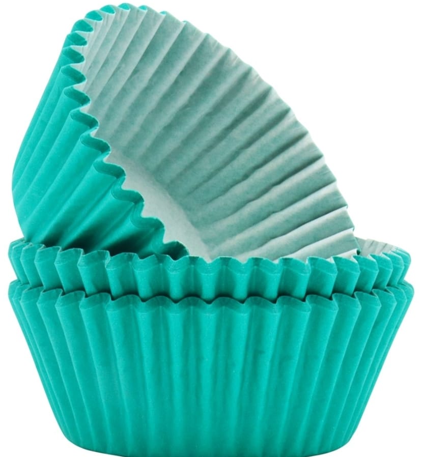 GREEN CAKE CUPS 60PCS
