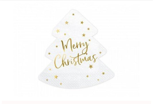 MERRY CHRISTMAS NAPKINS
