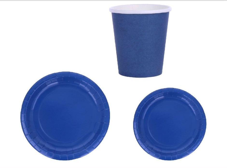COORDINATO BIODEGRADABILE BLU
