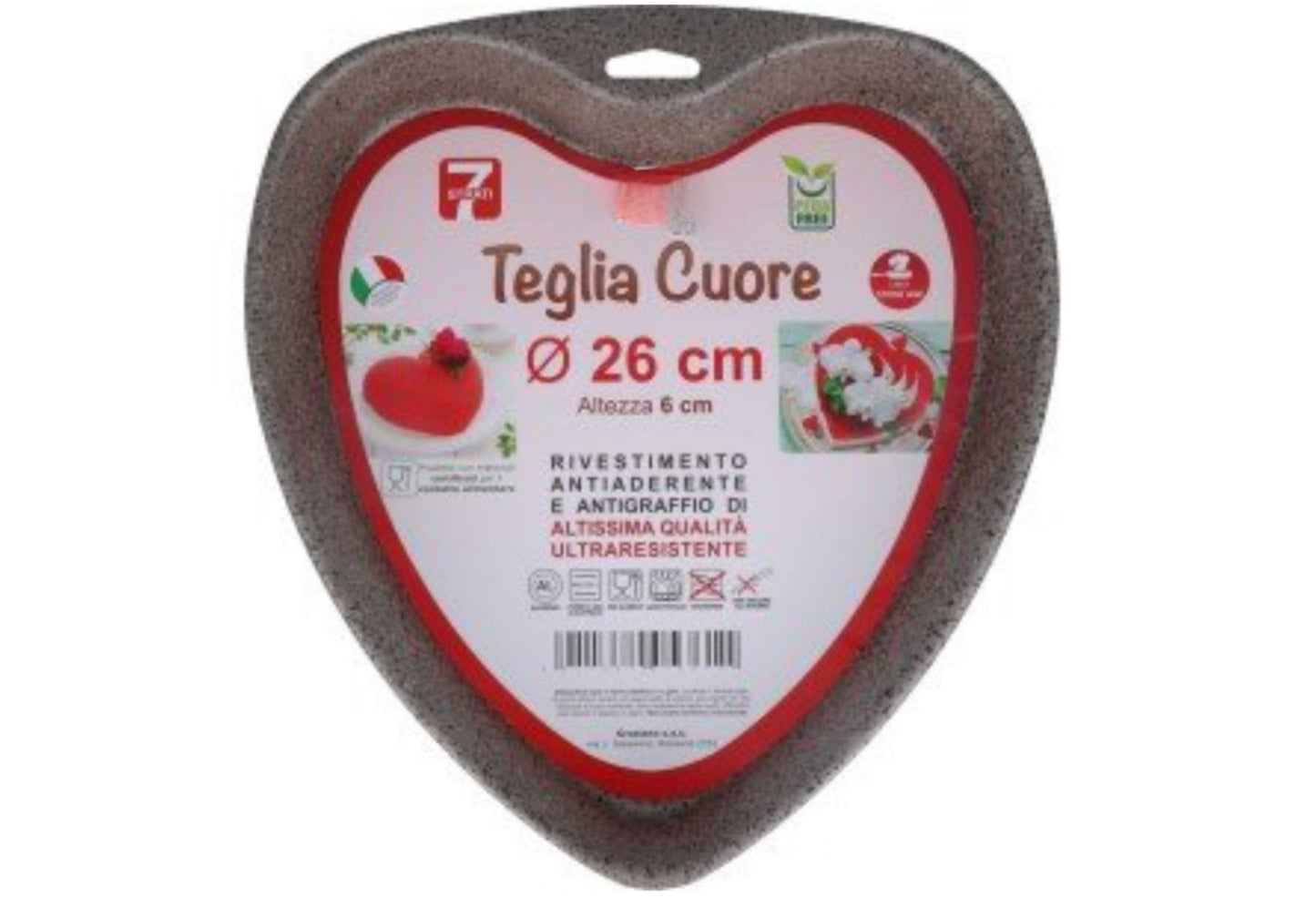 STAMPO CUORE ANTIADERENTE