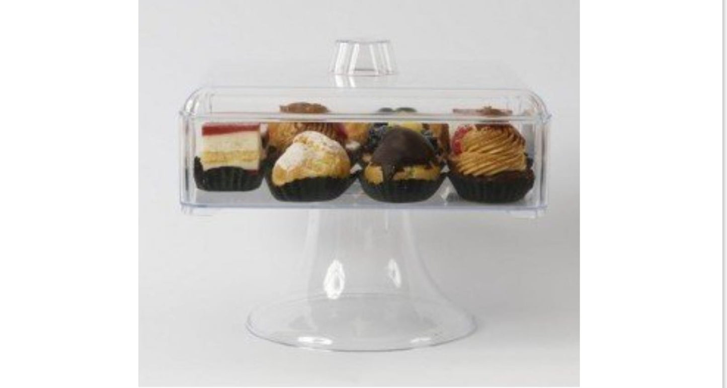 SQUARE STAND WITH LID