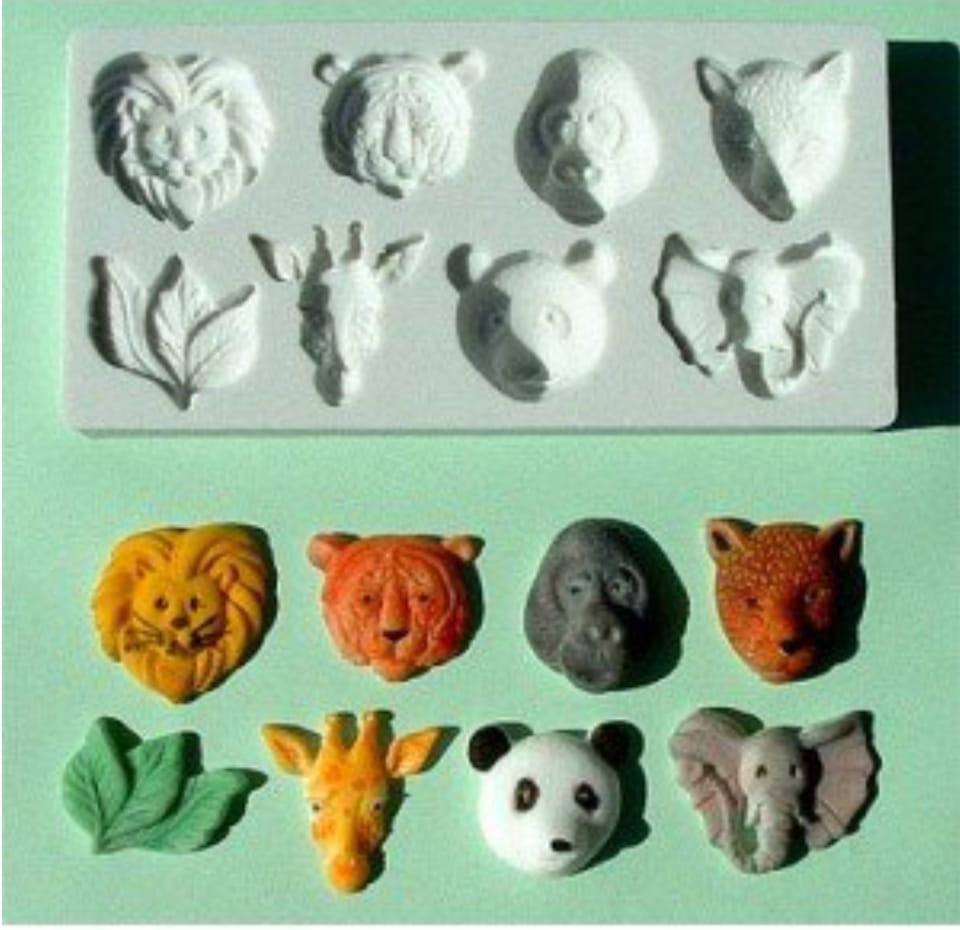 STAMPO SILICONE ANIMALI
