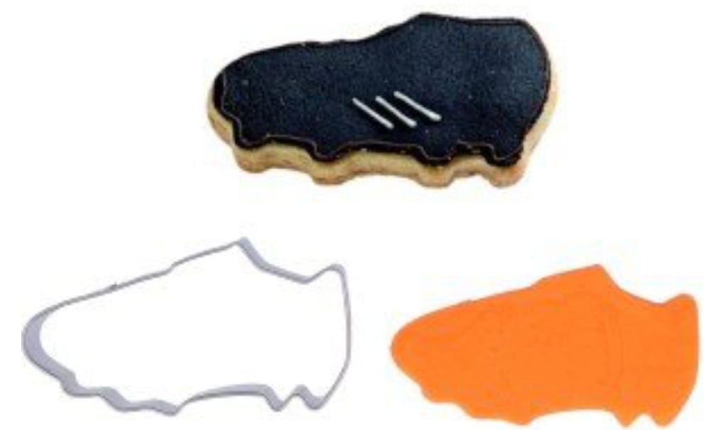 FOOTBALL SHOE COOKIE CUTTERS