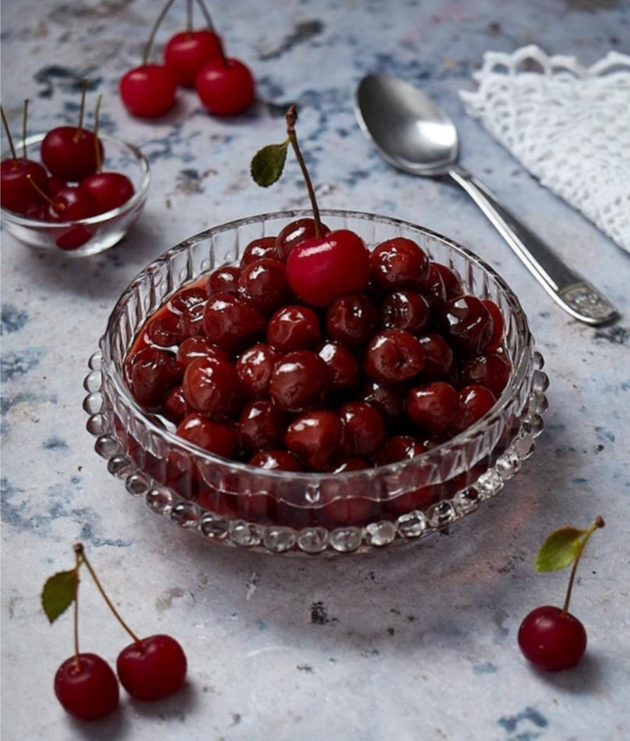 WHOLE CHERRIES IN SYRUP 200GR