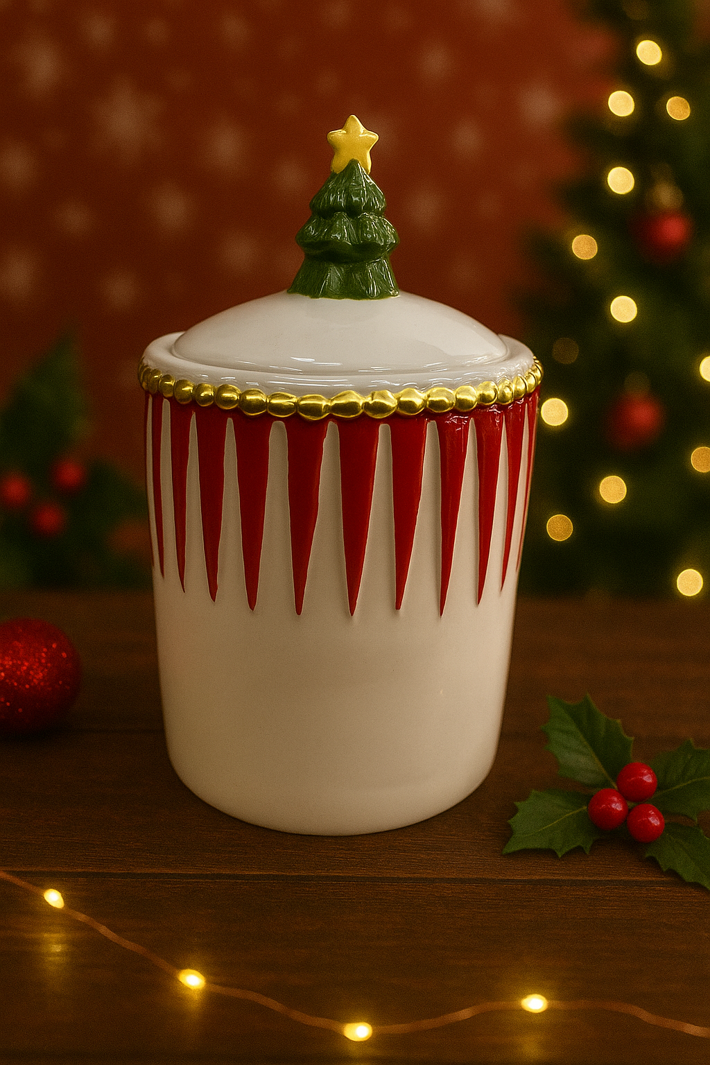 PORTA BISCOTTI CERAMICA