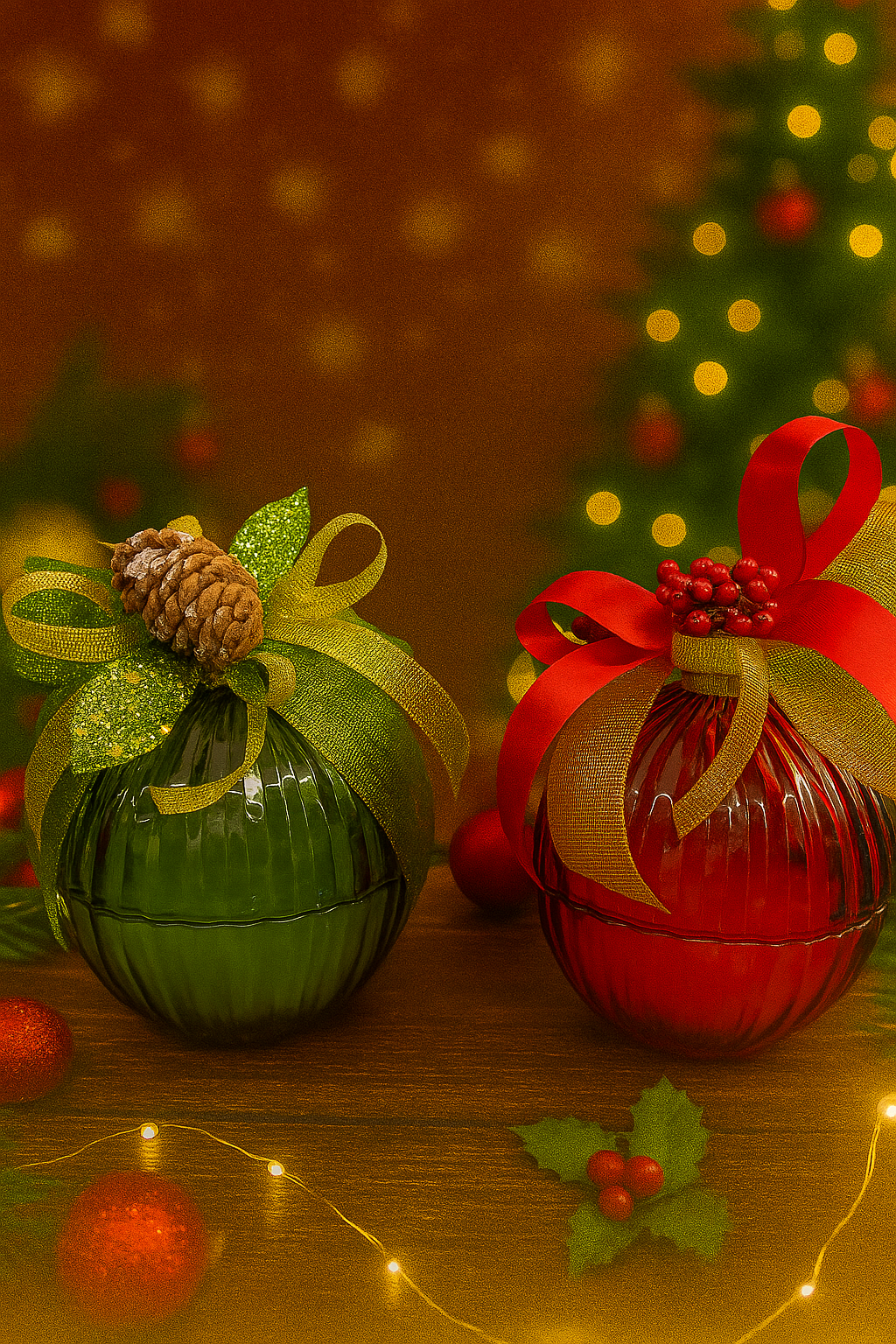 CANDELE PROFUMATE MAXI PALLINE NATALIZIE