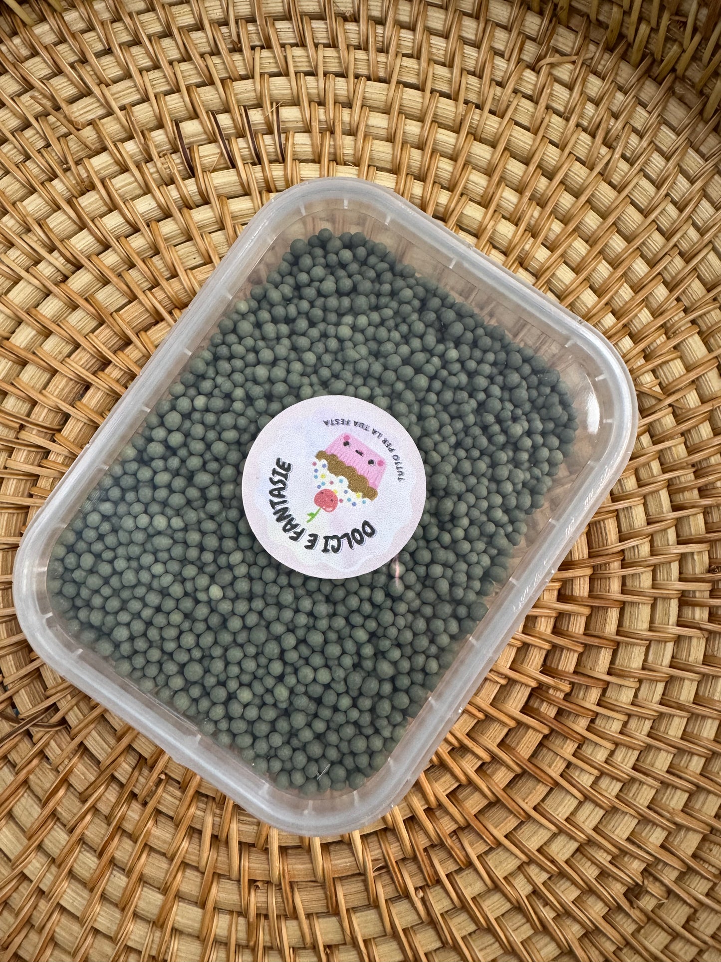 SFERICI DI ZUCCHERO SALVIA — 2mm