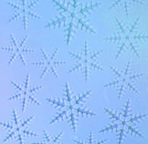 STENCIL FIOCCHI DI NEVE