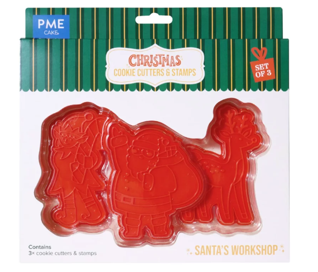 TAGLIABISCOTTI AD IMPRESSIONE - BABBO NATALE