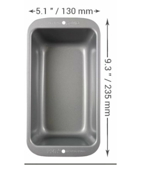 NON-STICK RECTANGULAR NARROW PROFESSIONAL CARBON STEEL BAKING PAN