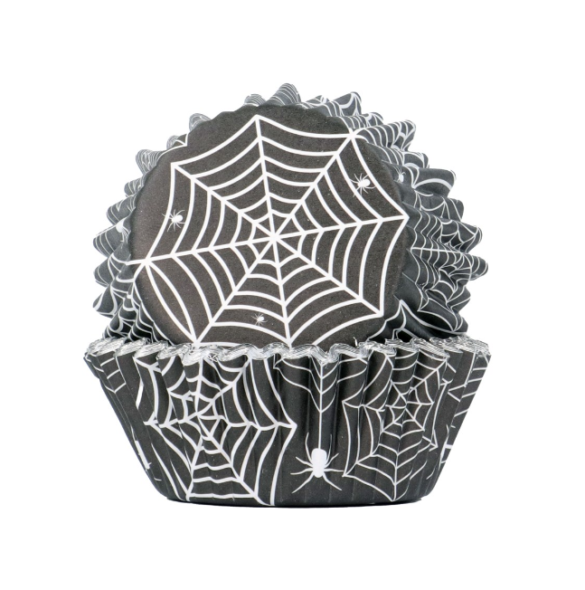 PIROTTINI ALLUMINIO CUPCAKE RAGNATELE
