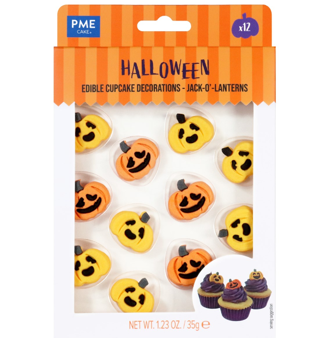 DECORAZIONI EDIBILI HALLOWEEN ZUCCHETTE