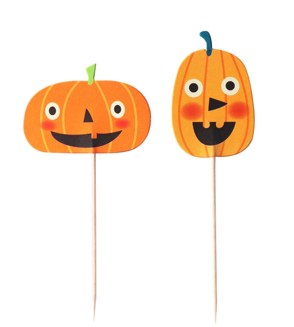SET 48 PIROTTINI CUPCAKE E TOPPERS ZUCCHETTE