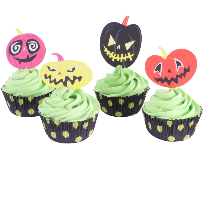 SET PIROTTINI CUPCAKE E TOPPERS - ZUCCHETTE