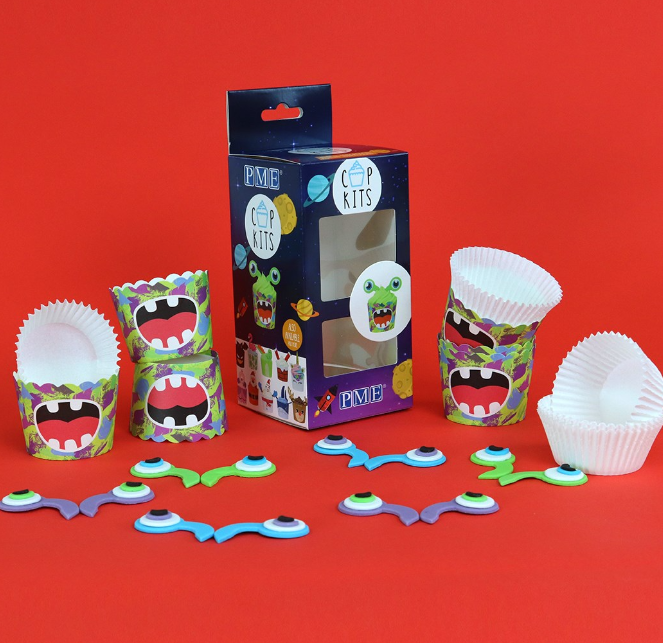 KIT CUPCAKE E TOPPER EDIBILI