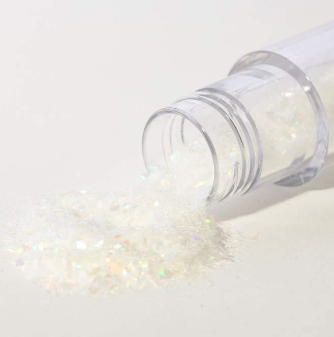 GLITTER IRIDESCENTI - CRISTALLO BIANCO
