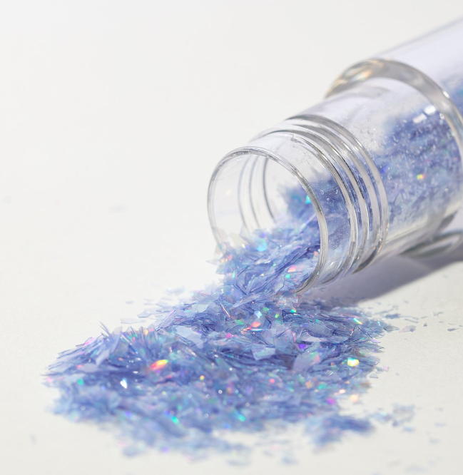 GLITTER IRIDESCENTI - LILLA ZAFFIRO