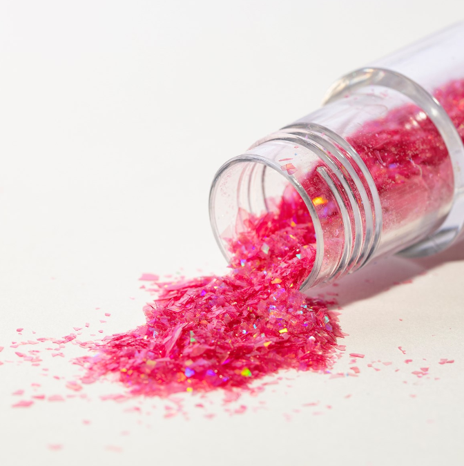GLITTER IRIDESCENTI - QUARZO ROSA
