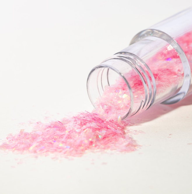 GLITTER IRIDESCENTI - TOPAZIO ROSA