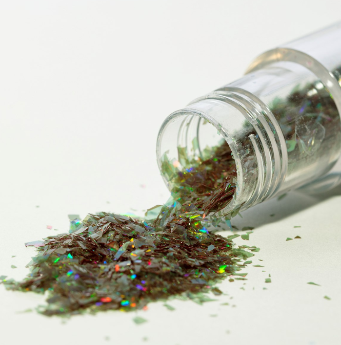 GLITTER IRIDESCENTE - VERDE SMERALDO