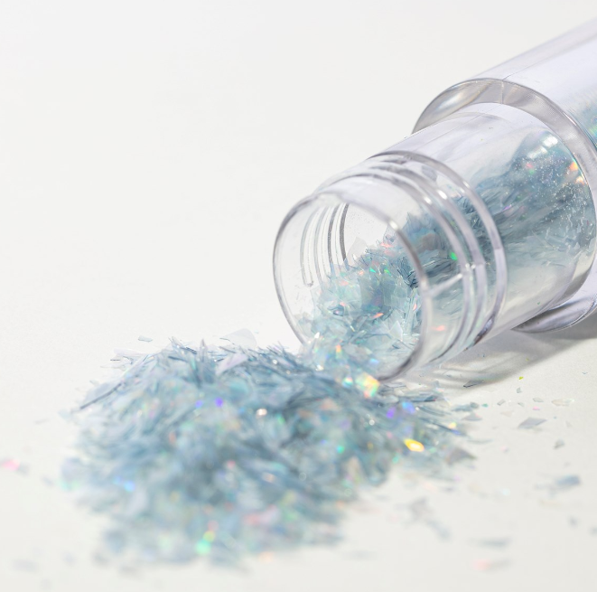 GLITTER IRIDESCENTE - ARGENTO