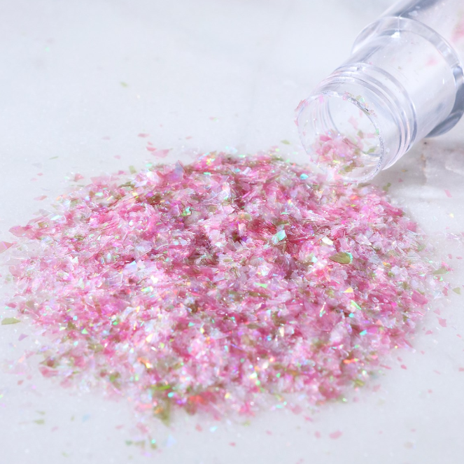GLITTER IRIDESCENTE - FIORI FATATI