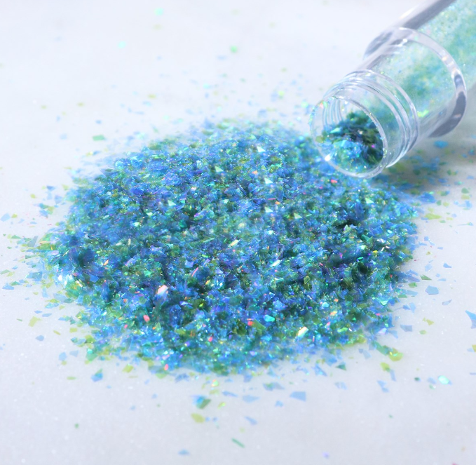 GLITTER IRIDESCENTI - ISLAND LAGOON