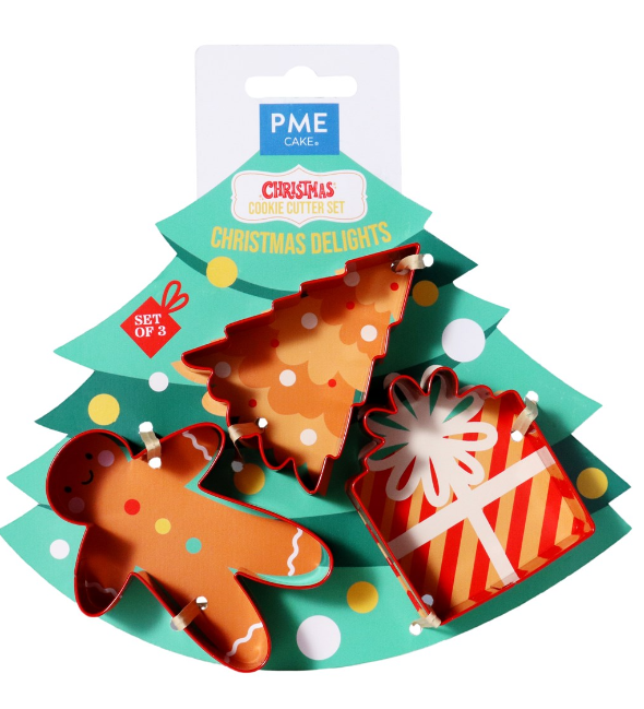 SET TRIS TAGLIABISCOTTI ― MISTO NATALE