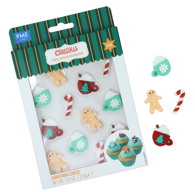 DECORAZIONI EDIBILI ― BUON NATALE