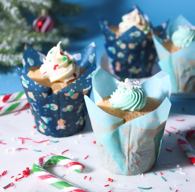 MUFFIN TULIP CUP ― FROSTY