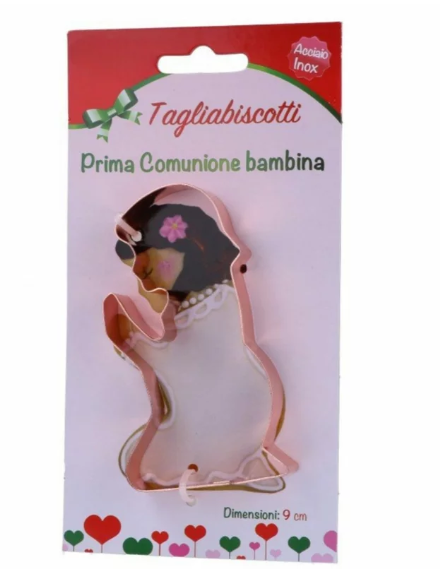 TAGLIABISCOTTI BIMBO E BIMBA COMUNIONE