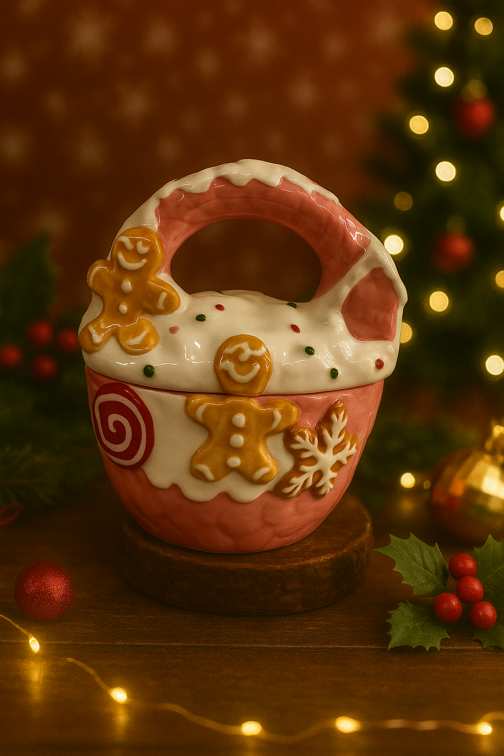 PORTA CIOCCOLATINI GINGERBREAD