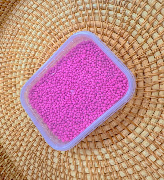 SFERICI DI ZUCCHERO ROSA — 2mm